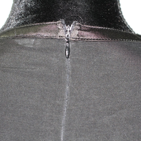 Black Ruffle Dress - Picture 3 of 9